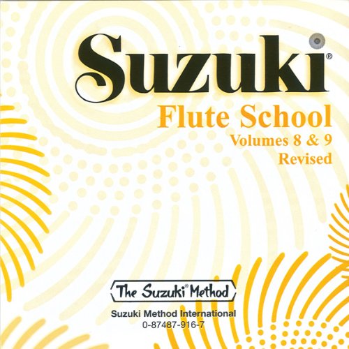 Suzuki Flute School Vol. 8 & 9 CD by Dr. Shinichi Suzuki - Digitally Remastered