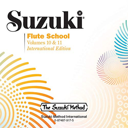 Suzuki Flute School Vol. 10 & 11 CD by Dr. Shinichi Suzuki