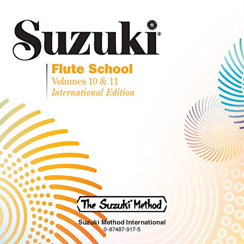Suzuki Flute School Vol. 10 & 11 CD by Dr. Shinichi Suzuki
