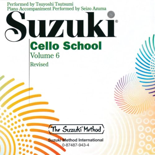 Suzuki Cello School Vol. 6 Performance/Accompaniment CD