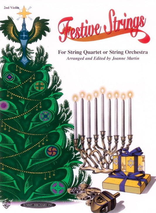 Festive Strings For String Quartet Violin 2