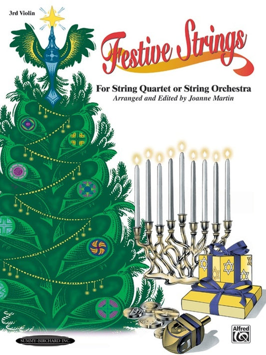 Festive Strings For String Quartet Violin 3