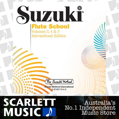 Suzuki Flute School Volume 3, 4 & 5 CD — view 2