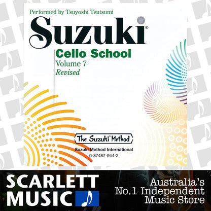 Suzuki Cello School Volume 7 CD Recording by Tsuyoshi Tsutsumi International Edition Summy Birchard 0944 — view 2
