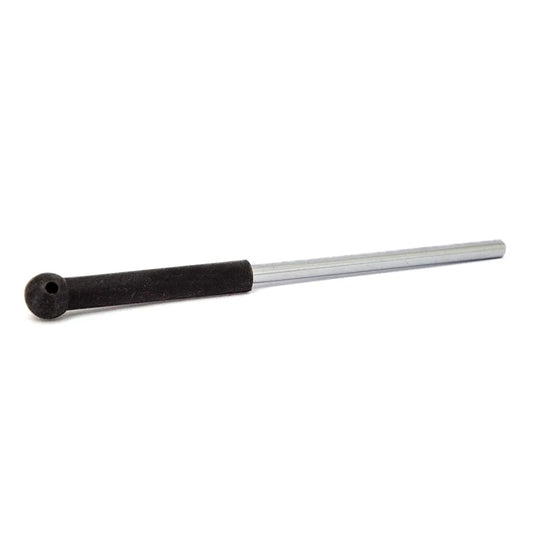 Triangle Beater with Plastic Handle - Chromium Plated Steel