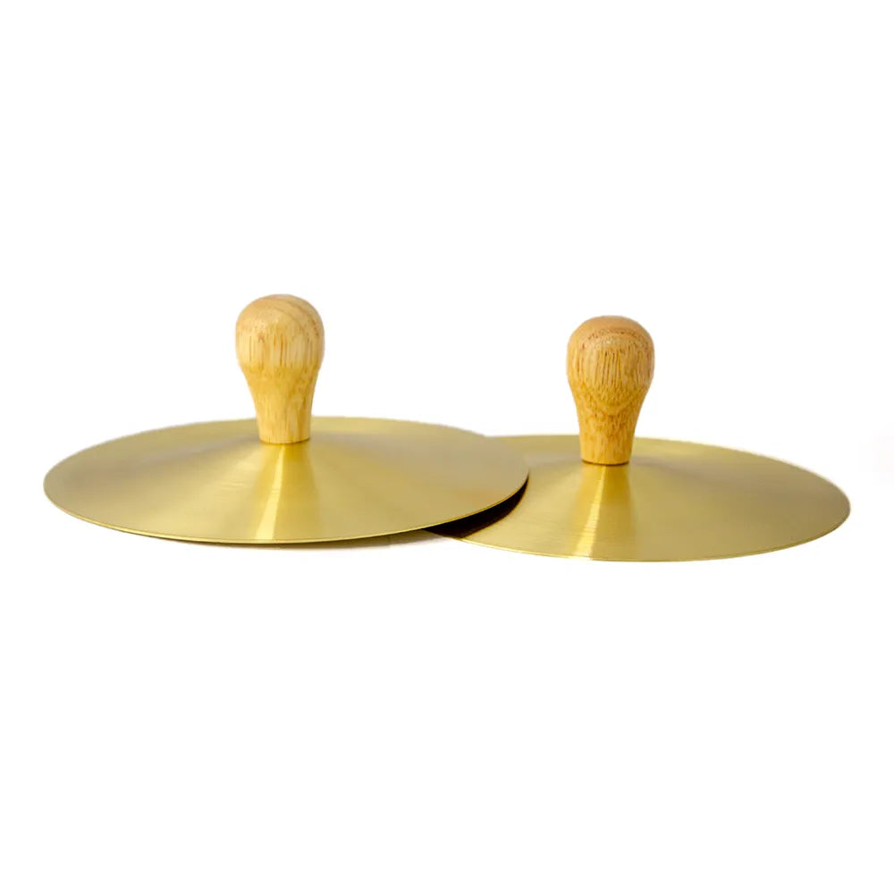 OneTribe 127mm Cymbals with 7mm Wood Knob (Pair)