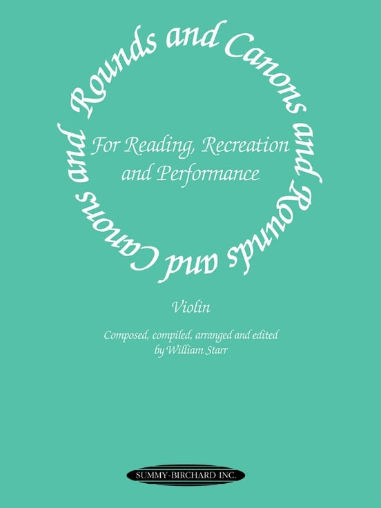Rounds And Canons Violin Ensemble