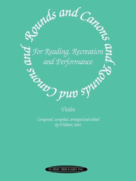Rounds And Canons Violin Ensemble