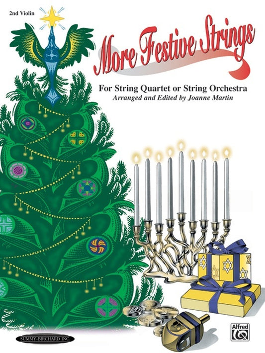 More Festive Strings For String Quartet Violin 2