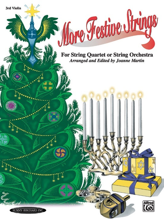 More Festive Strings For String Quartet Violin 3