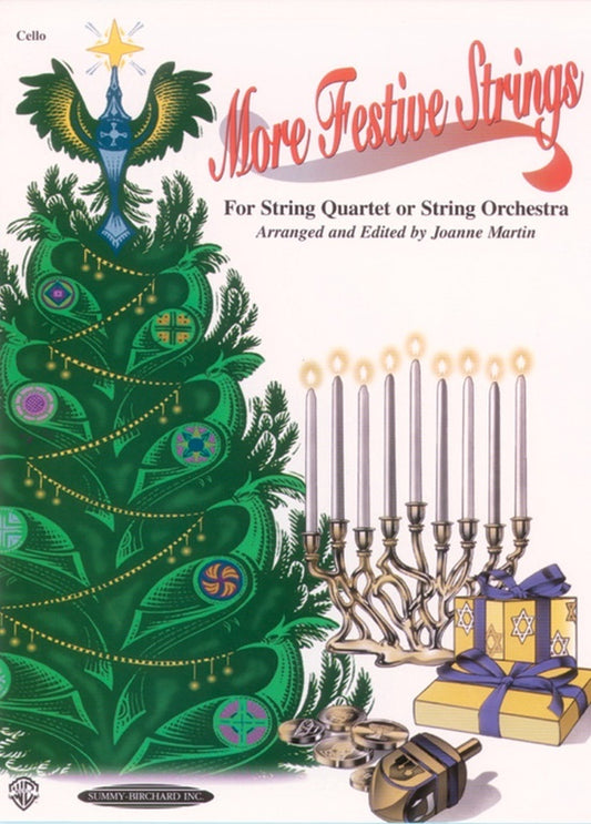 More Festive Strings For String Quartet Cello