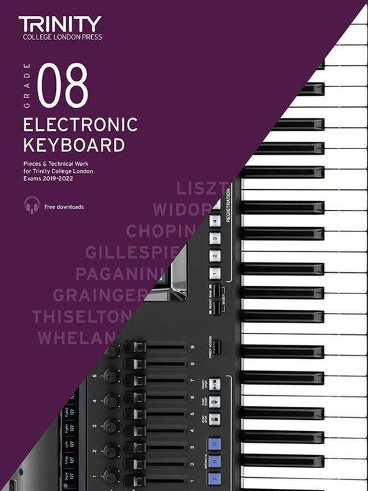 Trinity Keyboard Pieces 2019 Grade 8 Piano Sheet Music