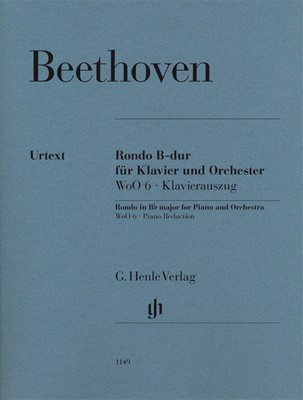 Rondo in B Flat Major for Piano and Orchestra - Piano Sheet Music 2P4H