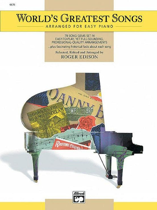 World's Greatest Songs Easy Piano PVG Arranged by Roger Edison