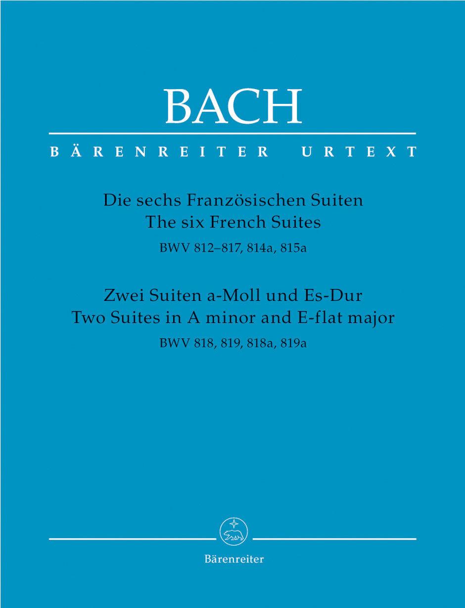 Six French Suites and Two Suites BWV 812-819 Piano and Organ Sheet Music