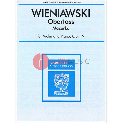 Obertass Mazurka for Violin and Piano, Op. 19