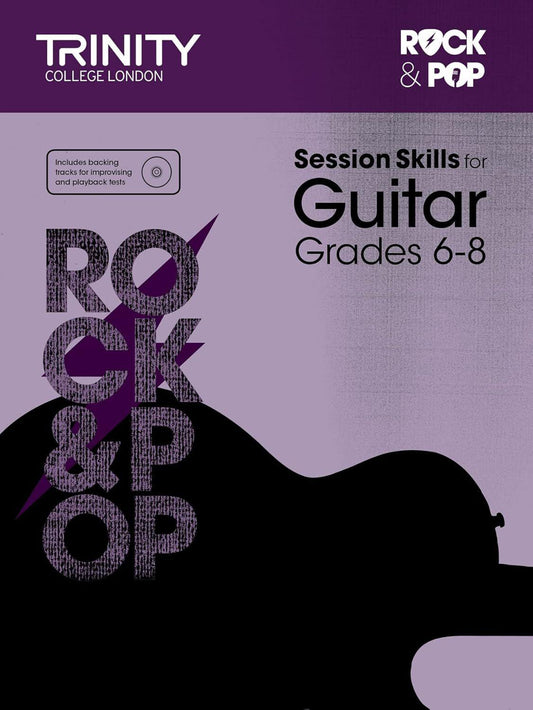 Session Skills for Guitar Grades 6-8 Book with CD and Backing Tracks