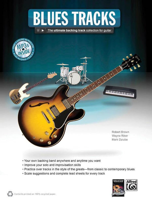 Blues Tracks Guitar Sheet Music with MP3 CD