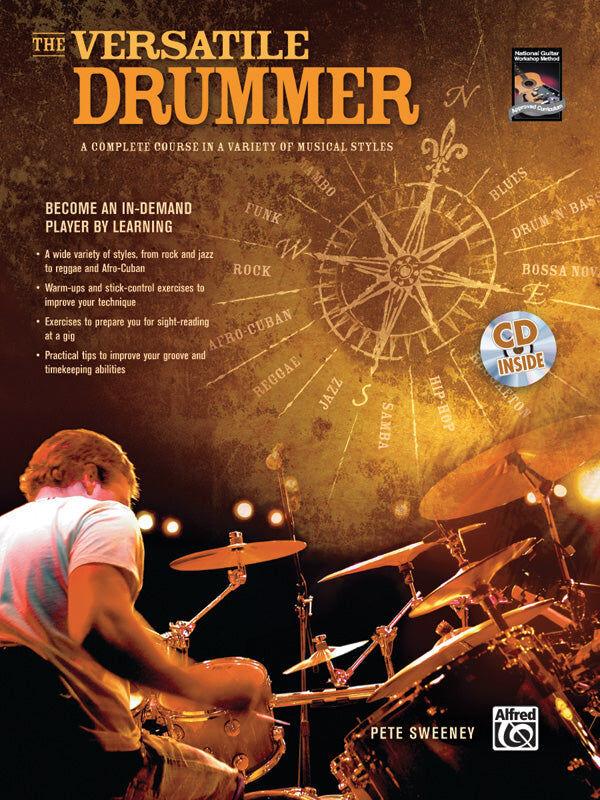 Versatile Drummer BK/CD - Percussion Sheet Music