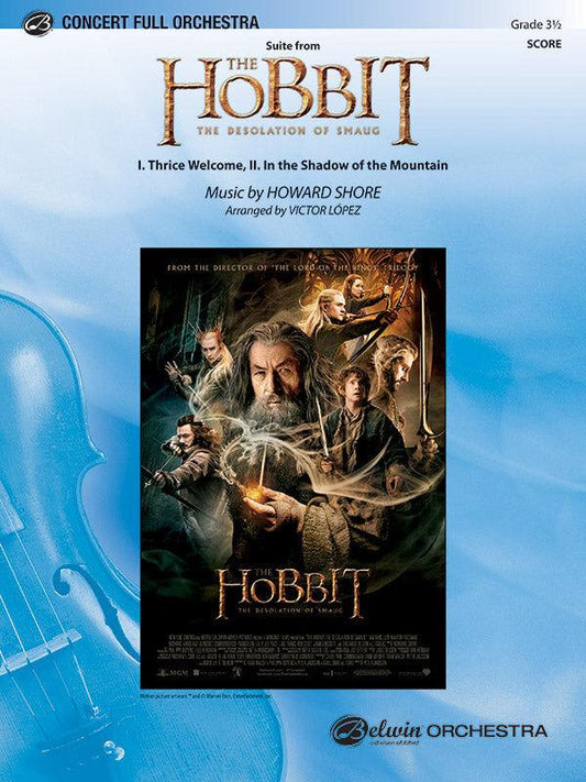 Suite The Hobbit The Desolation of Smaug Full Orchestra Sheet Music
