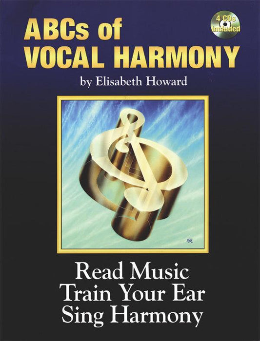 ABCs of Vocal Harmony Revised Book with 4 CDs