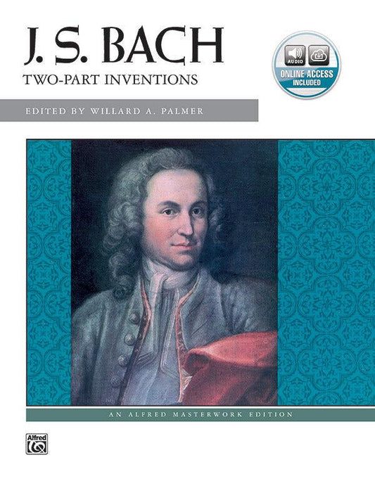 Bach Two-Part Inventions Book with CD