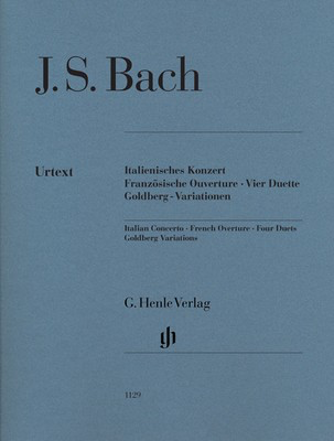 Italian Concerto and French Overture Piano Sheet Music Album