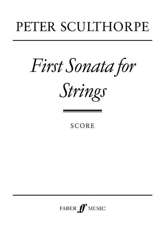 First Sonata for Strings Full Score - Faber 0571517854