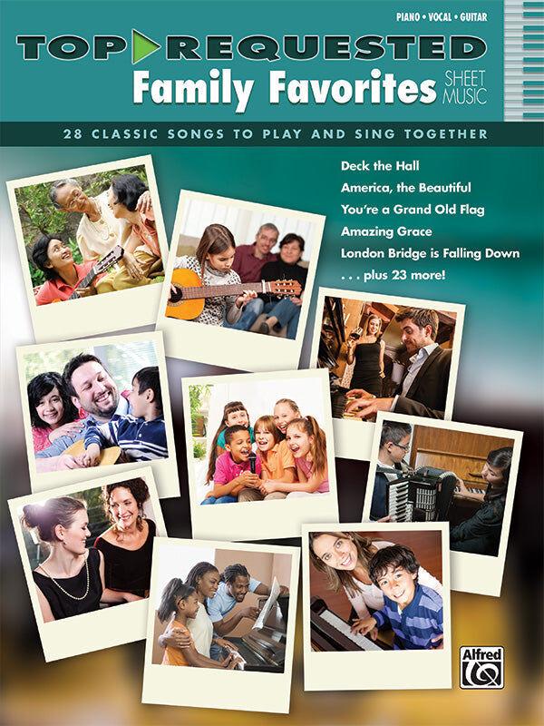 Family Favorites Sheet Music PVG - 28 Celebrated Songs for Group Singing and Playing