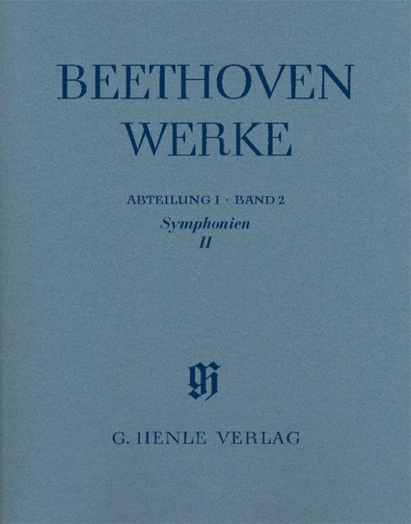 Beethoven Symphonies Volume 2 No 3 and 4 Full Score - Henle