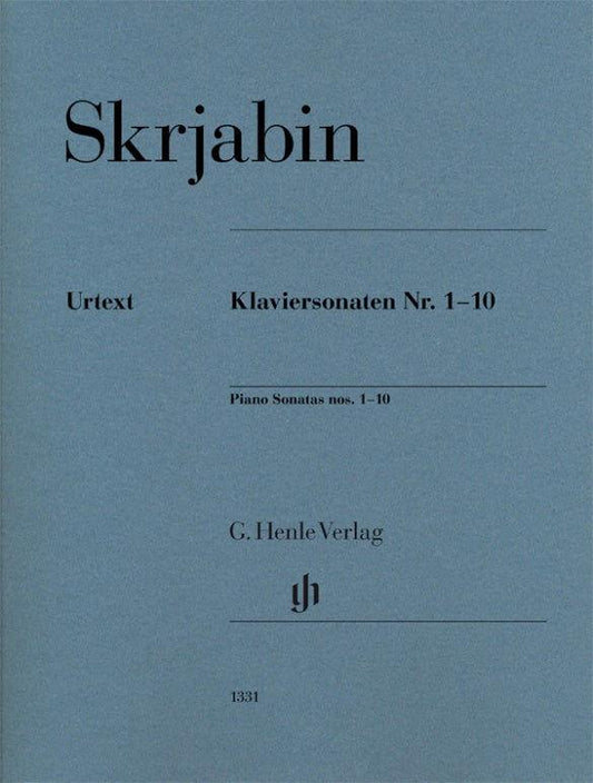 Scriabin Piano Sonatas Complete Edition Nos 1-10 Urtext by G. Henle Verlag
