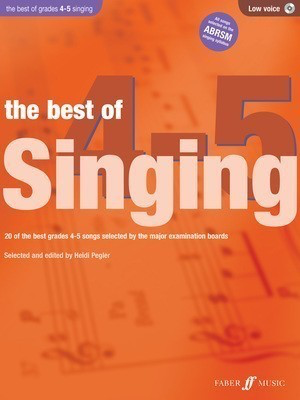 Best Of Singing Grades 4-5 Low Voice Book with CD