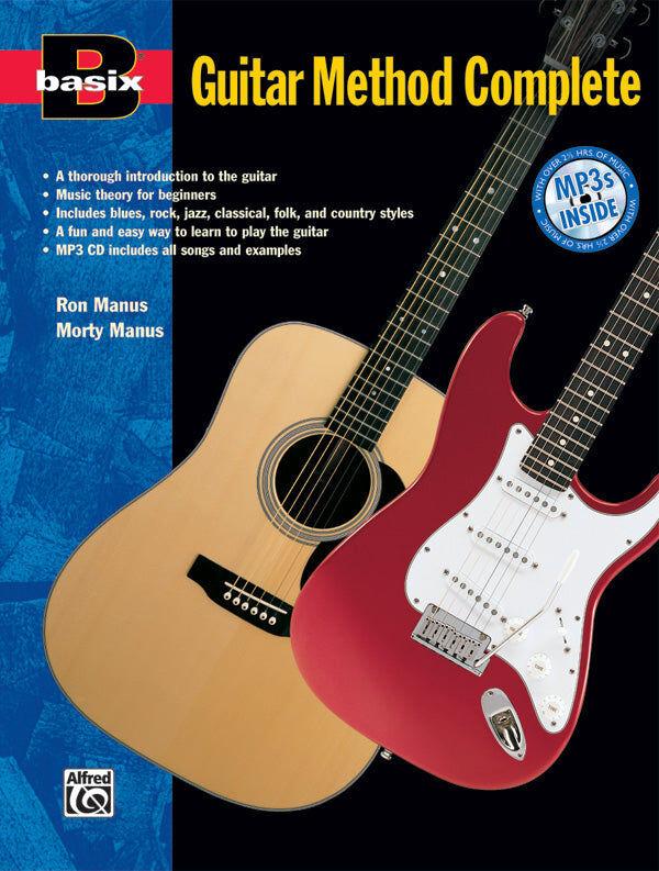 Basix Guitar Method Complete Book with MP3 CD