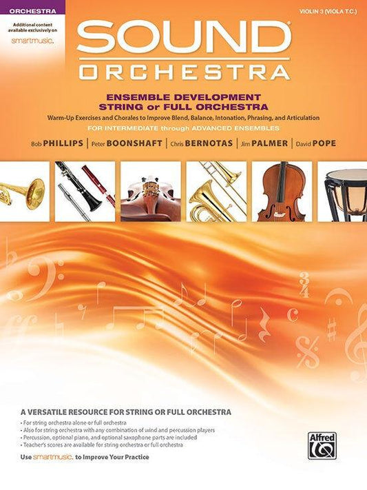 Sound Orchestra Ensemble Development Violin 3 Book