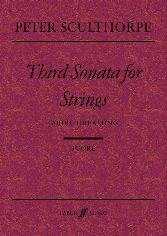 Third Sonata for Strings Study SC - Sculthorpe - Faber