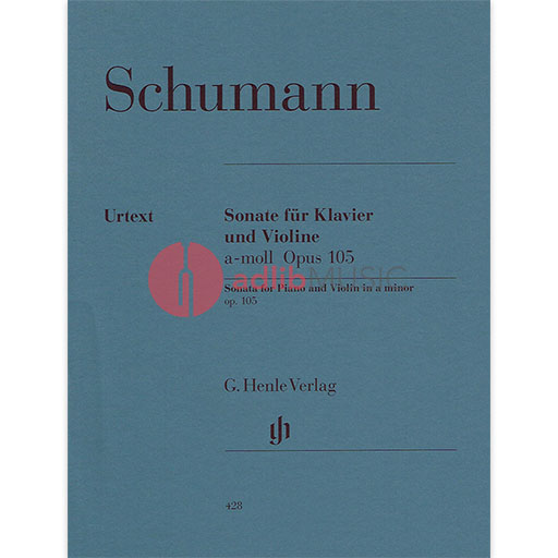 Schumann - Sonata in A Minor Op. 105 - Violin/Piano Accompaniment Henle HN428