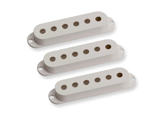 SD S Cover Parchment Guitar Pickup Covers for Strat (3) No Logo