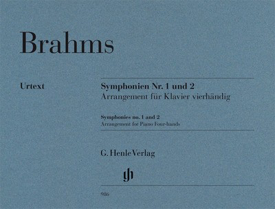 Symphonies No 1 and 2 for Piano 4 Hands Urtext Edition