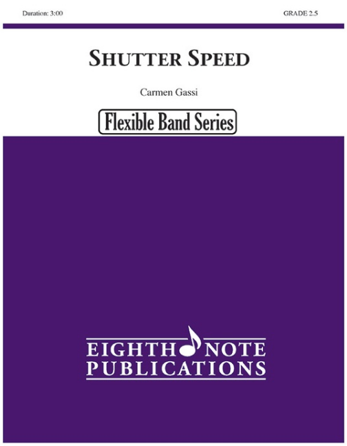 Shutter Speed Flexible Band/String Ensemble Grade 2.5 - Gassi Carmen Eighth Note Publications 81-FB22024