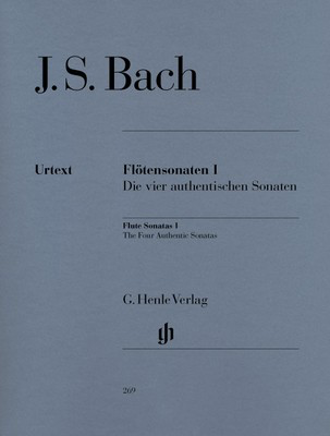 Bach - Sonatas Book 1 for Flute and Piano - Henle HN269