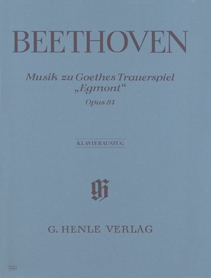 Music to Goethe's Tragedy Egmont Op. 84 Piano Solo Sheet Music