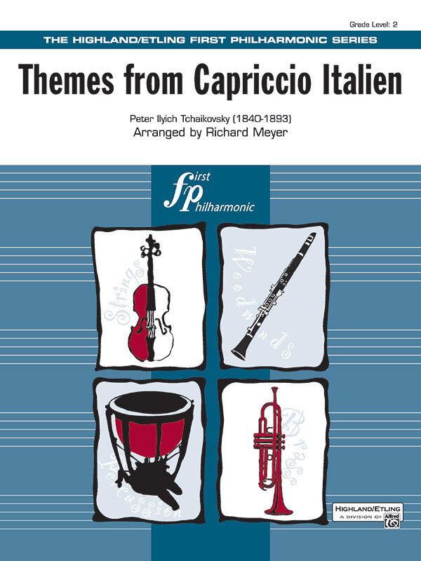 Themes from Capriccio Italien for Full Orchestra by Tchaikovsky