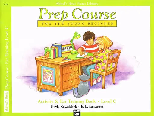 Alfred's Basic Piano Prep Course Activity & Ear Training Book Level C