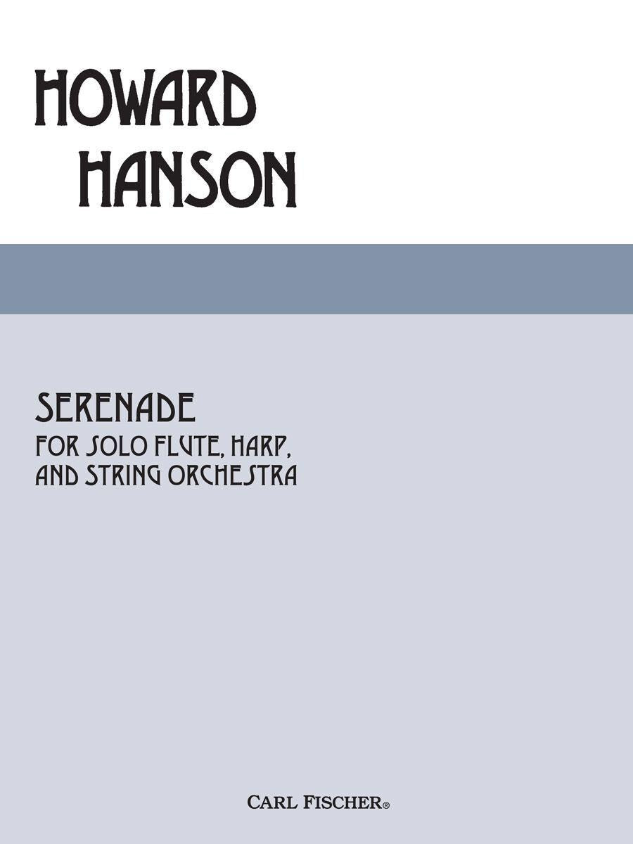 Serenade Op 35 Full Score for Flute, Harp, and Strings