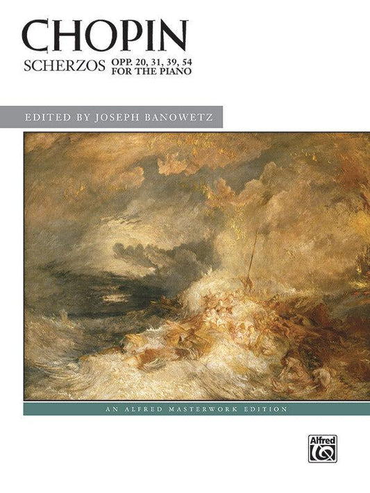 Chopin Scherzos Op. 20, 31, 39 & 54 Piano Solo Sheet Music
