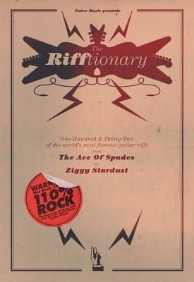 Rifftionary: Essential Guitar Riffs and Lyrics Book with TAB and Chord Notation