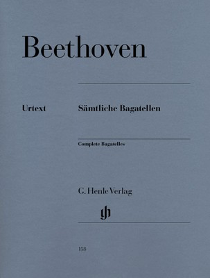 Beethoven - Complete Bagatelles for Piano Solo - Henle HN158