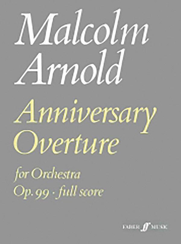 Anniversary Overture Op. 99 (Orchestra) Full Score - Faber 0571508693