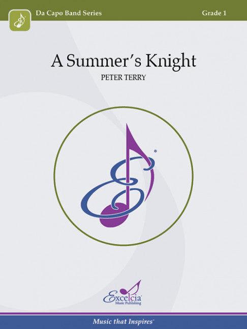 A Summer's Knight CB Gr 1 by Terry Peter - Concert Band Sheet Music Clearance