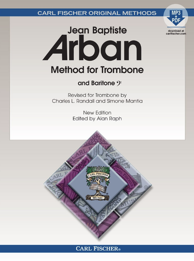 Arban Method for Trombone - Comprehensive Study Guide with Audio Access Online Fischer O23X